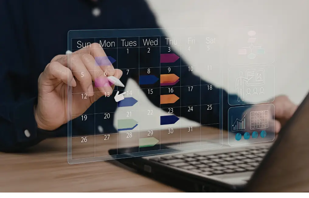 Candidate scheduling online test