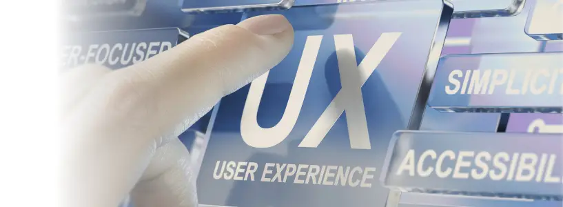 Hand selecting user experience and accessibility concepts