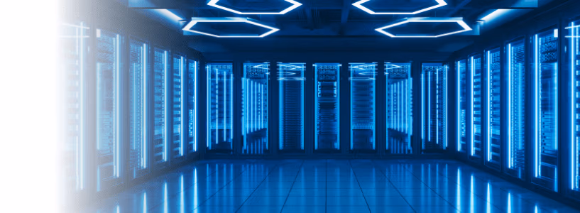 Secure data center representing protected assessment content